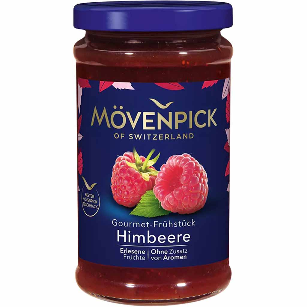 Mövenpick Fruchtaufstrich Gourmet-Frühstück Himbeere 250g MHD:6.10.25