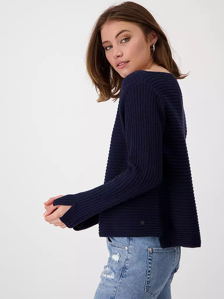 MONARI Strickpullover  dunkelblau