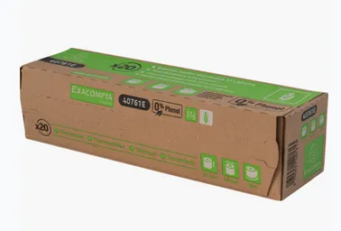 Reciept Roll - termorulle 55gram 57x40x18m (phenol free) plastic-free 20 stk. pr. æske