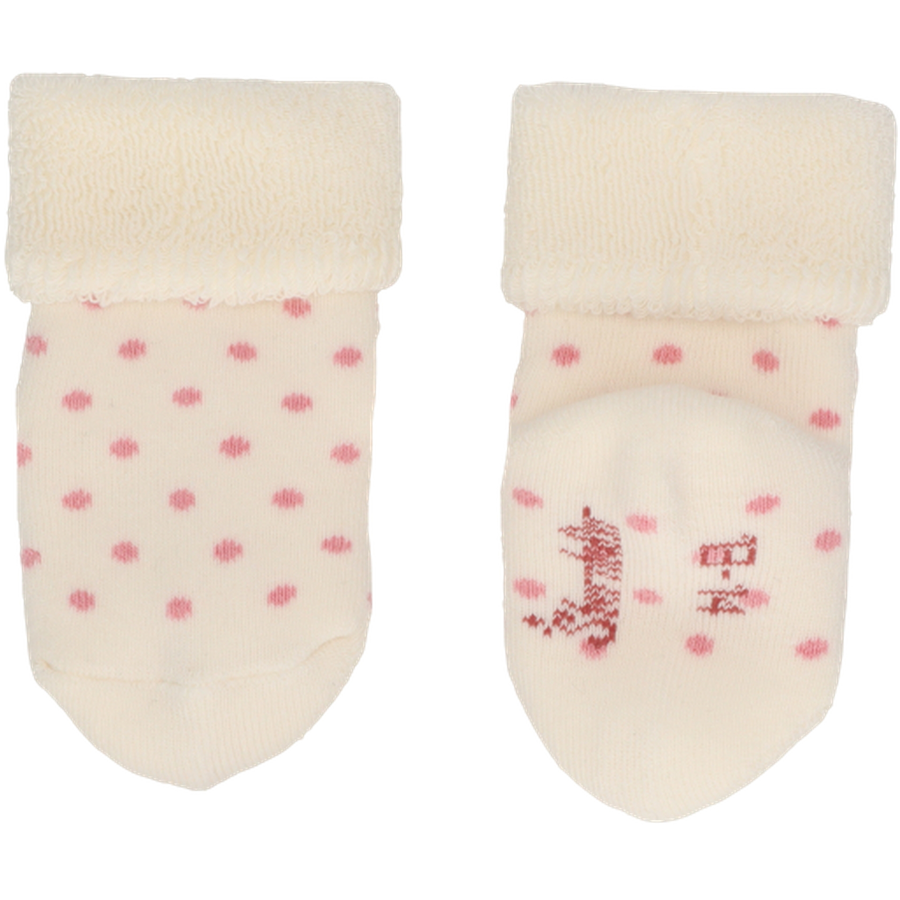 Sterntaler Baby-Söckchen 3er-Pack Afrika zartrosa