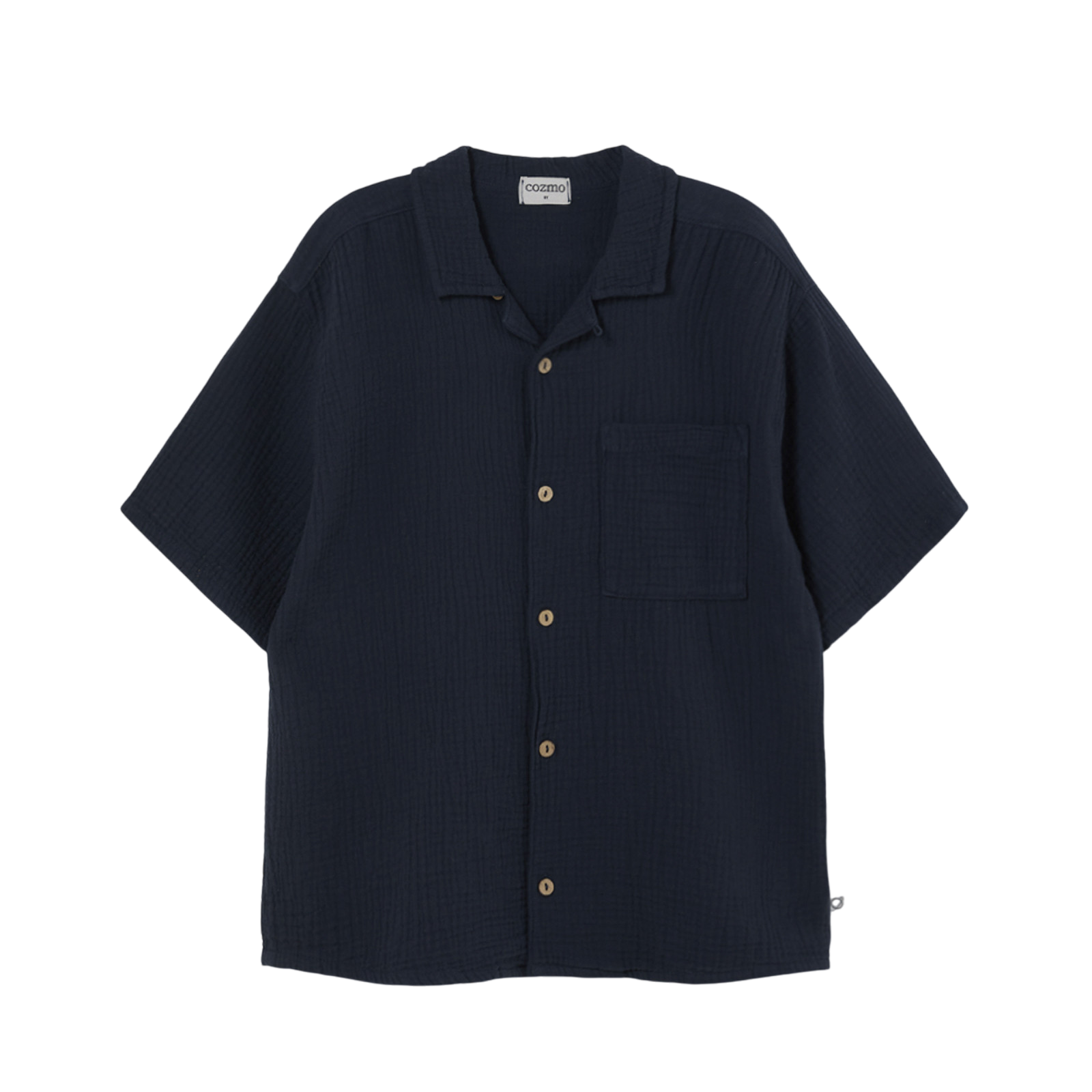 Hemd Abel Navy