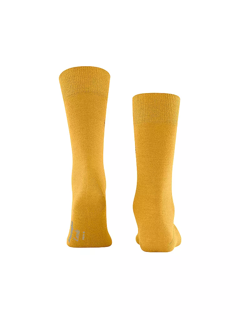 BURLINGTON Herren Socken LEEDS 40-46 solar gelb