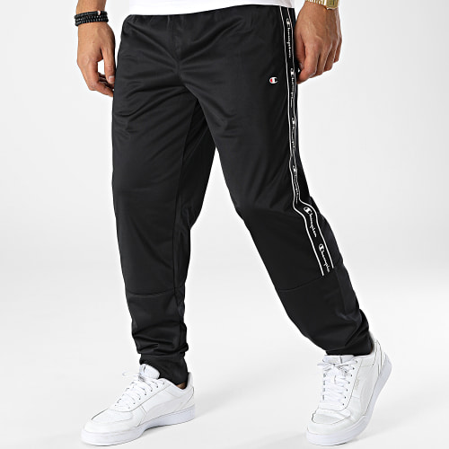 Pantalon Jogging A Bandes 217839 Noir