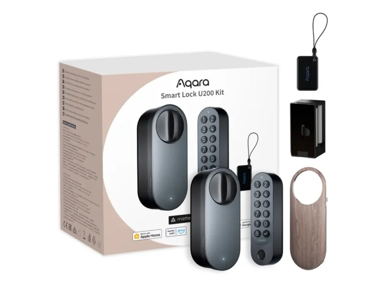 Aqara Smart Lock U200 Kit - Black