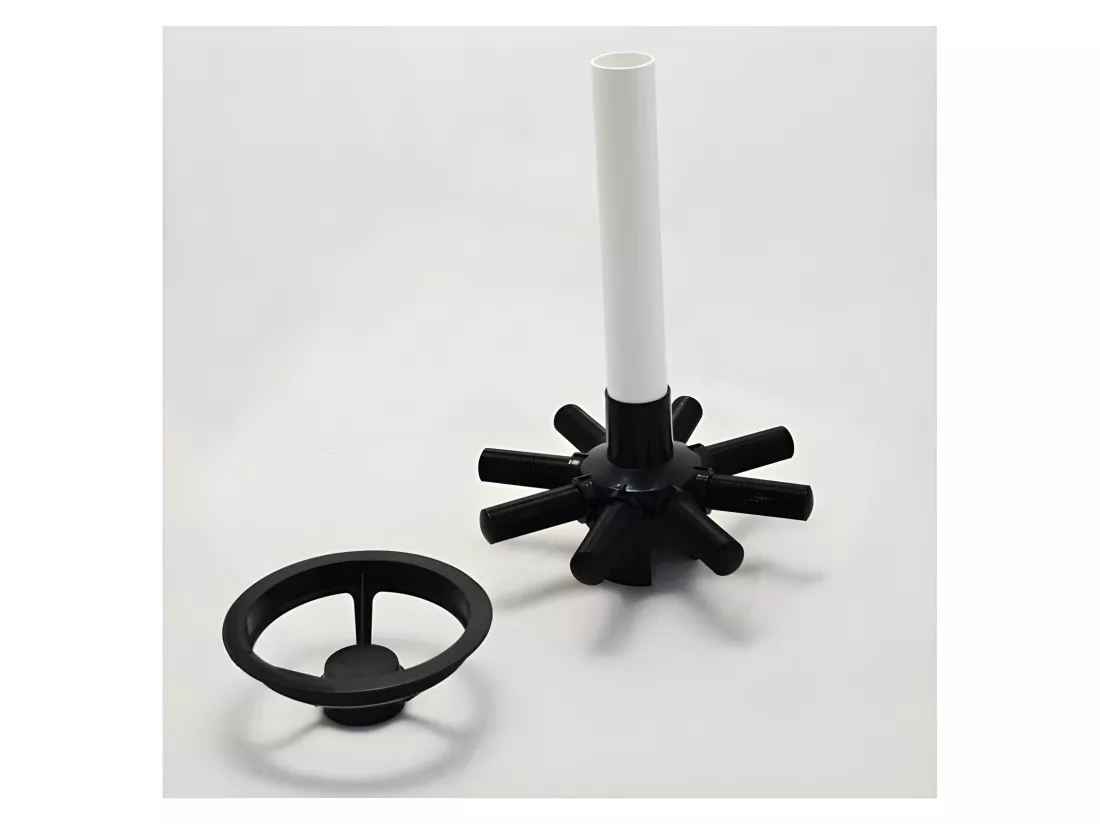 Hecht 302016 Système de filtre à sable de piscine débit max.14,4 m3/h 550 W Capacité de sable 45kg