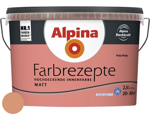 Alpina muurverf kleur recepten Hula Hoop 2.5 l