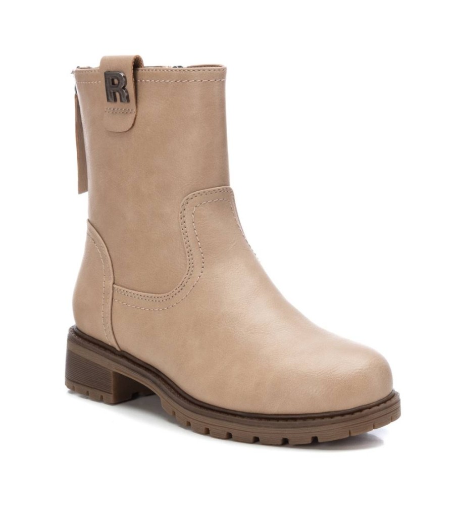 Botas de cano curto Refresh 171131 bege