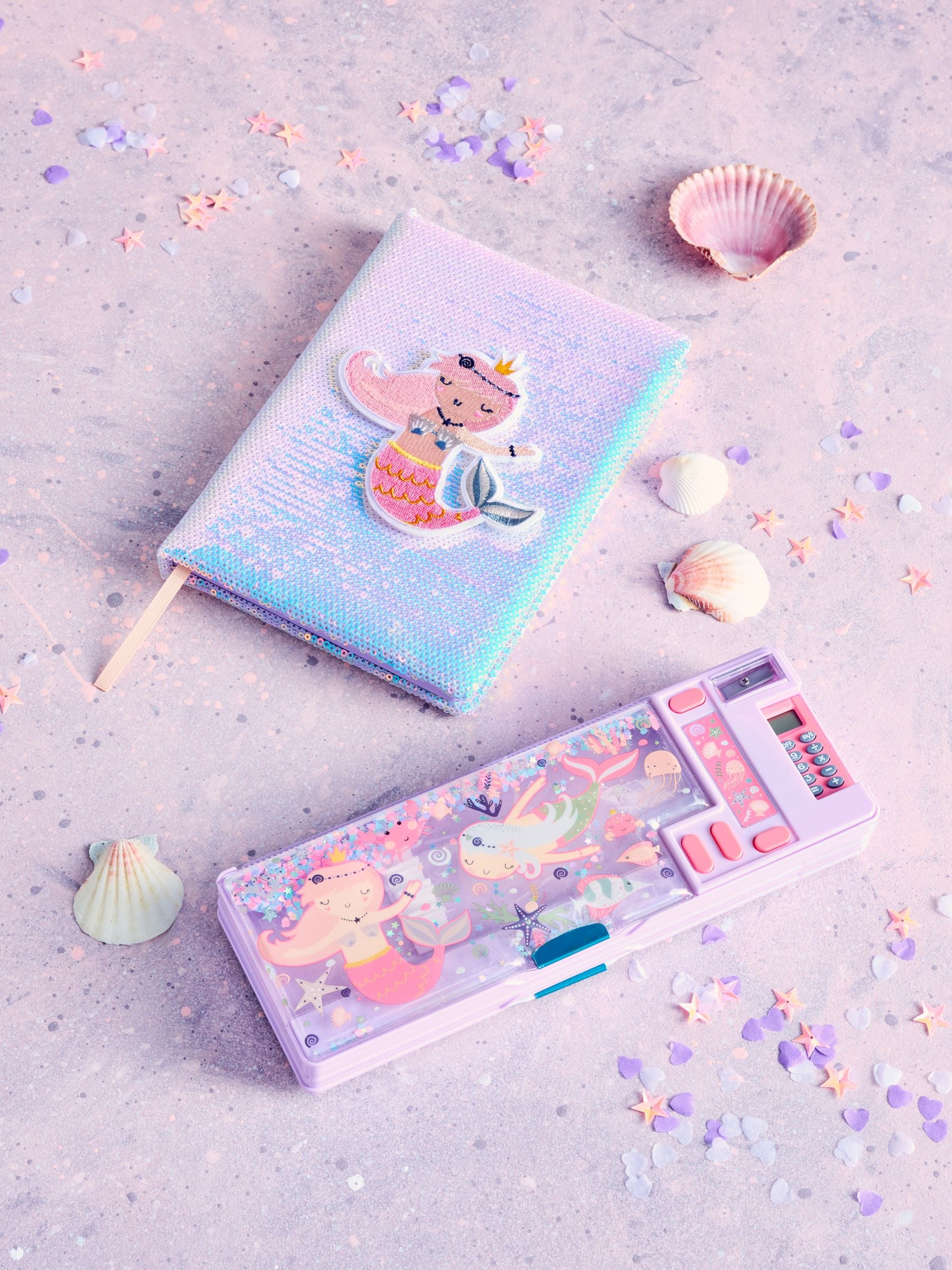 Mermaid A5 Lined Notebook