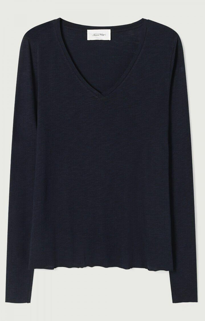 AMERICAN VINTAGE<br>Camiseta Jacksonville com decote em V e mangas compridas