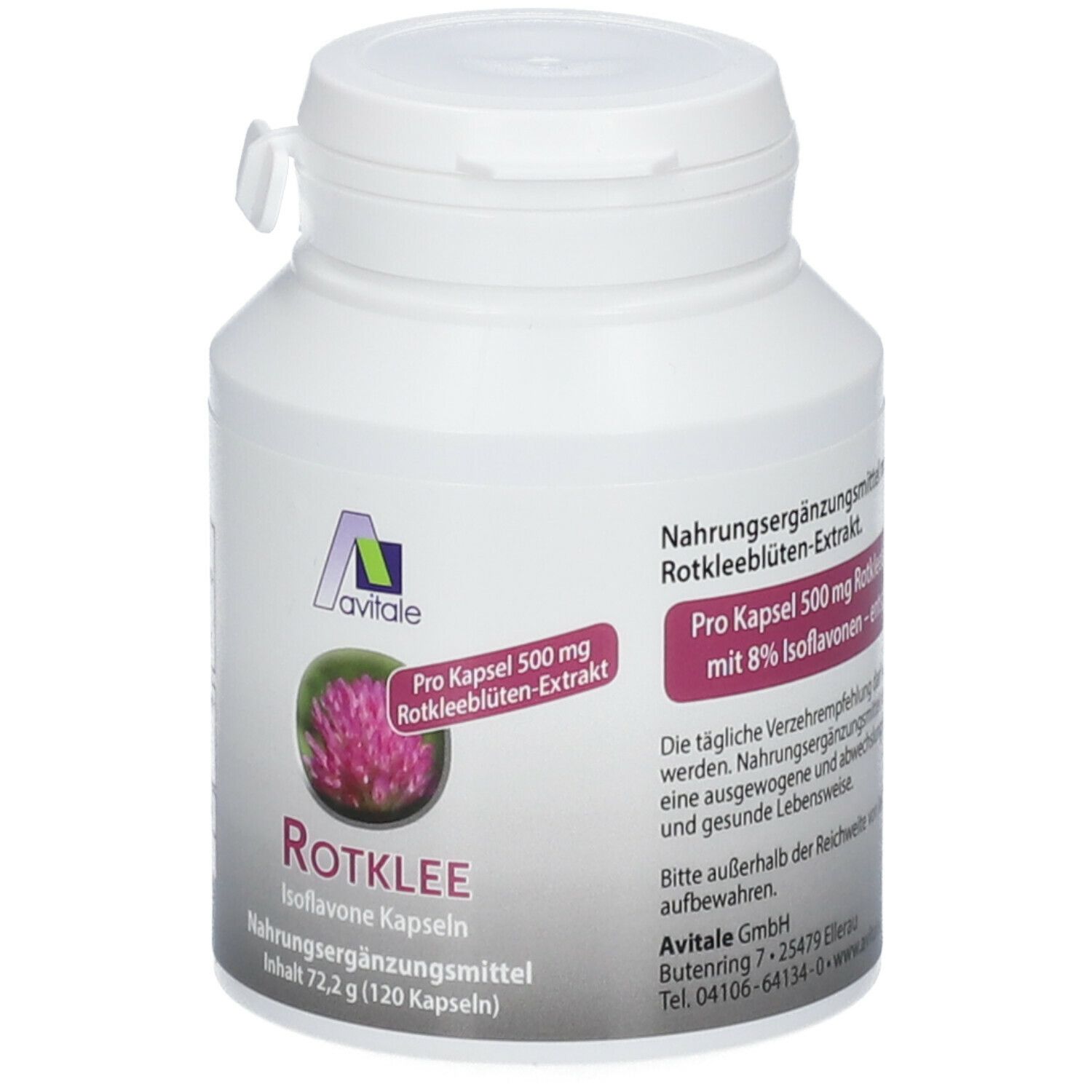 Avitale Rotklee 500mg