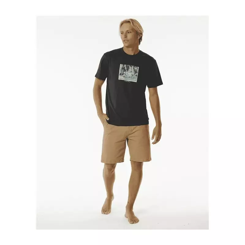 Teeshirt RIPCURL Search Trip Tee Washed Black M