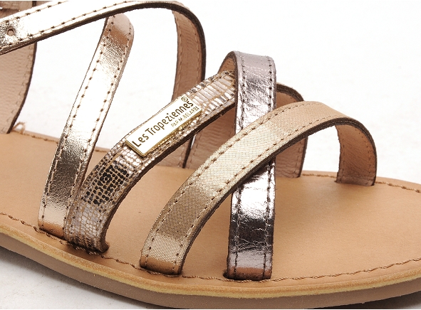 Les tropeziennes nu pieds plats femme hapaxgum f or