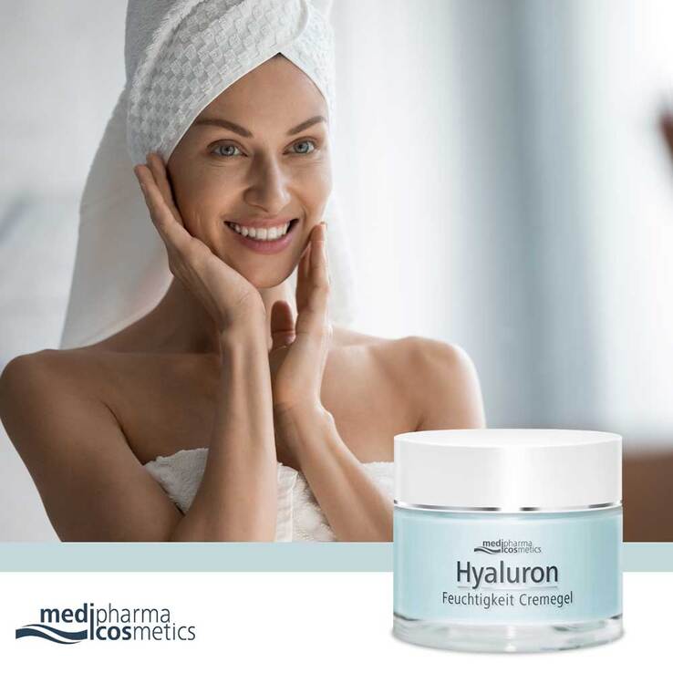 Hyaluron 48h Feuchtigkeit Cremegel, 50 ml