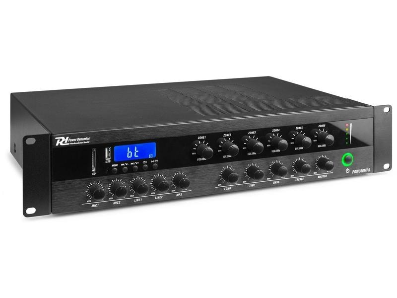 Power Dynamics Verstärker Pro PDW360 Mpx3 Rack-montierbarer Verstärker