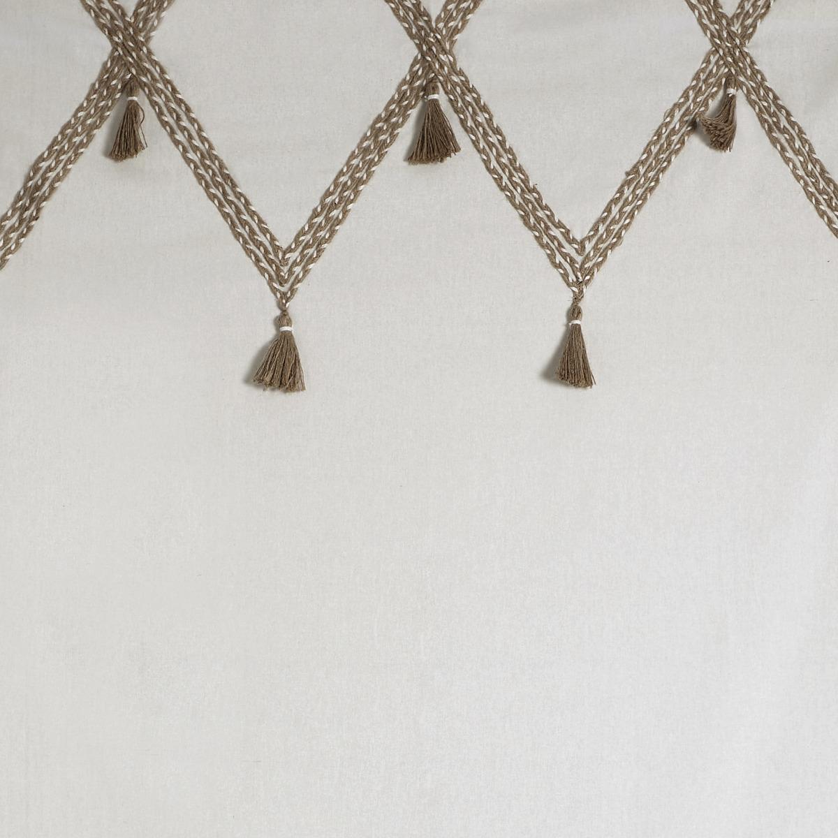 RIDEAU COTON JUTE CARMEN 140X260CM