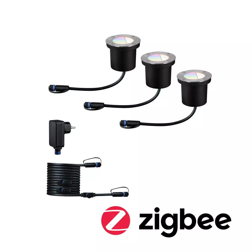 LED-Bodeneinbauleuchte Plug&Shine