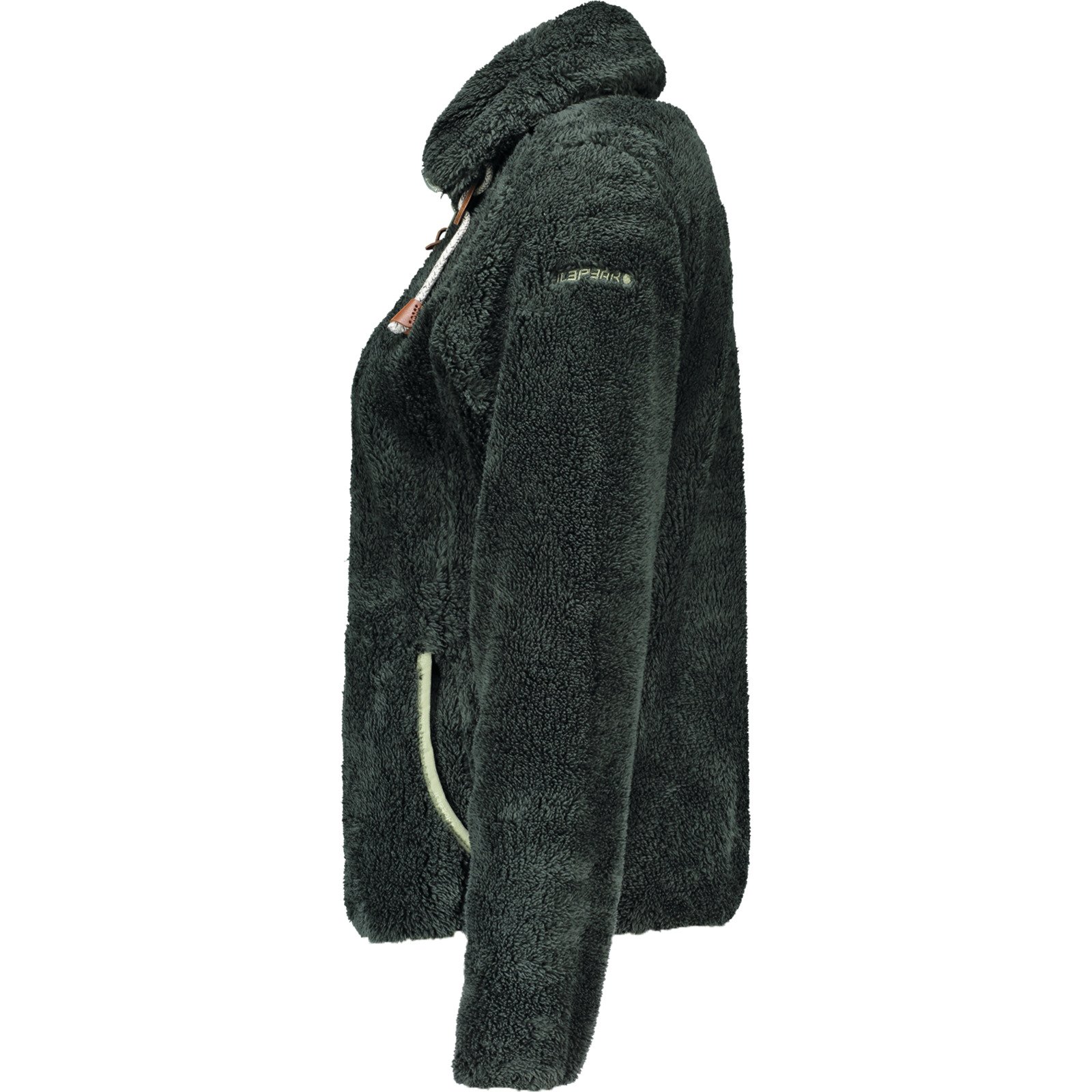 Icepeak Damen-Fleecejacke Colony L, dunkelgrün