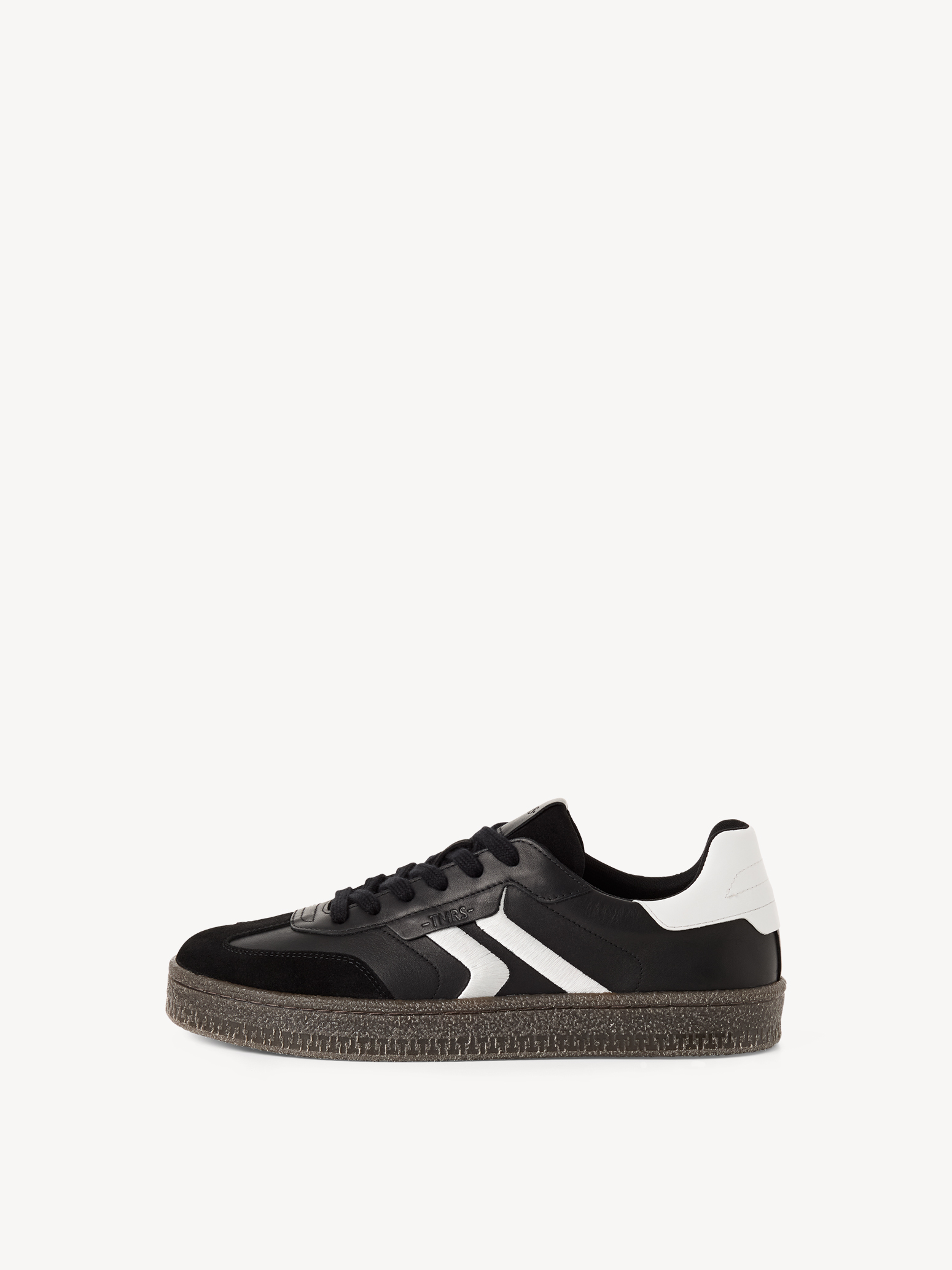 Leren Sneaker - zwart