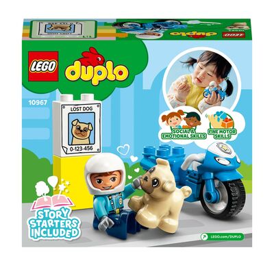 LEGO DUPLO Town 10967 Politimotorsykkel