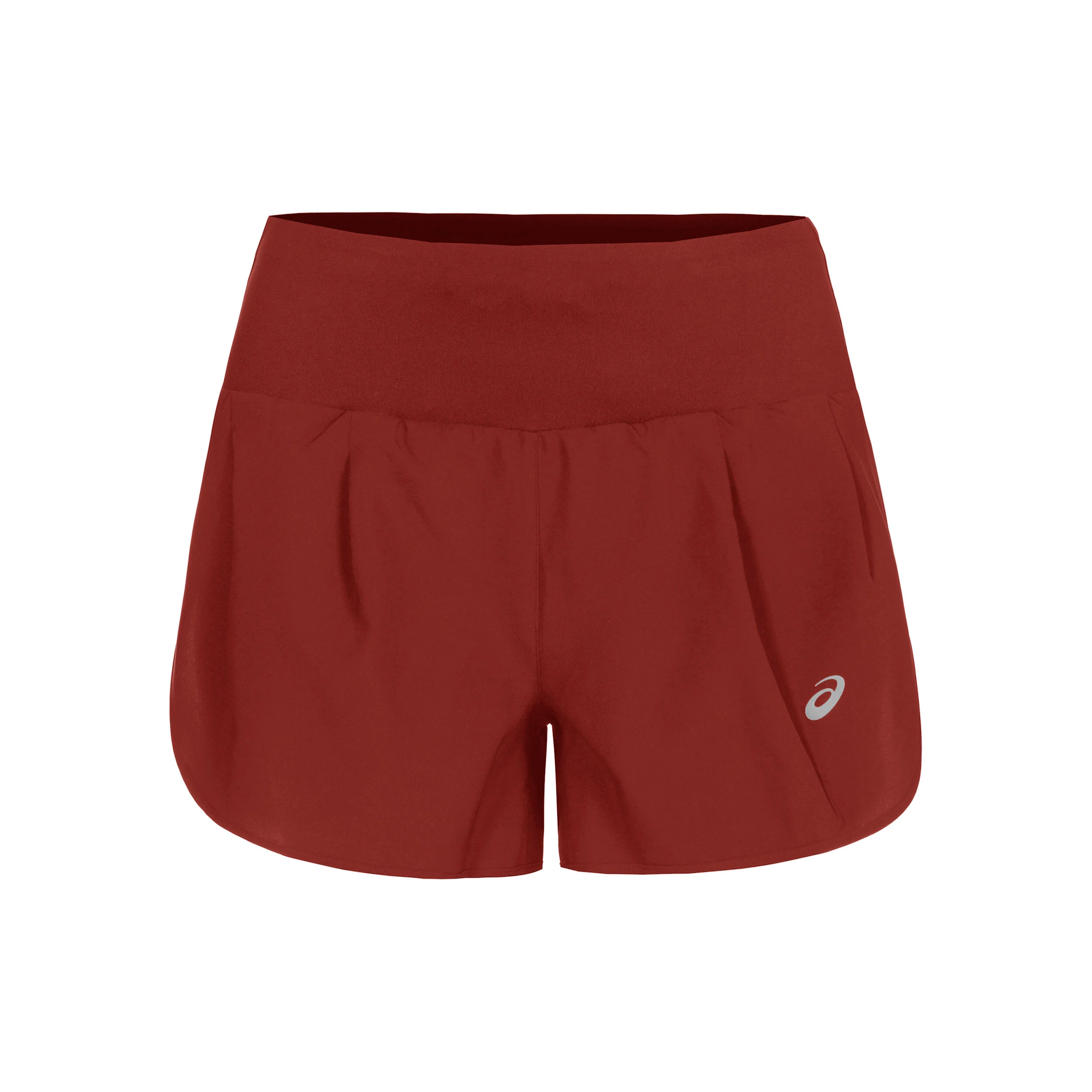 ASICS Road 3.5In Short De Running Femmes - Rouge Foncé