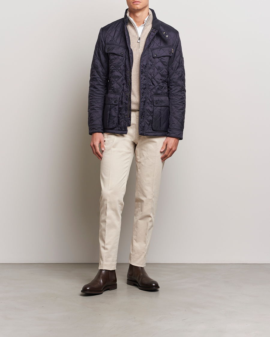 Barbour International Ariel Polarquilt International Jacket Navy