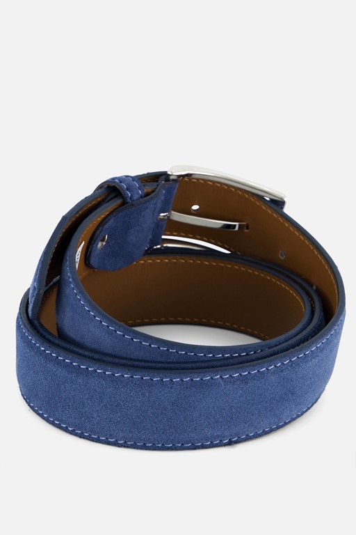 RF X Ziengs Riem blauw Suede