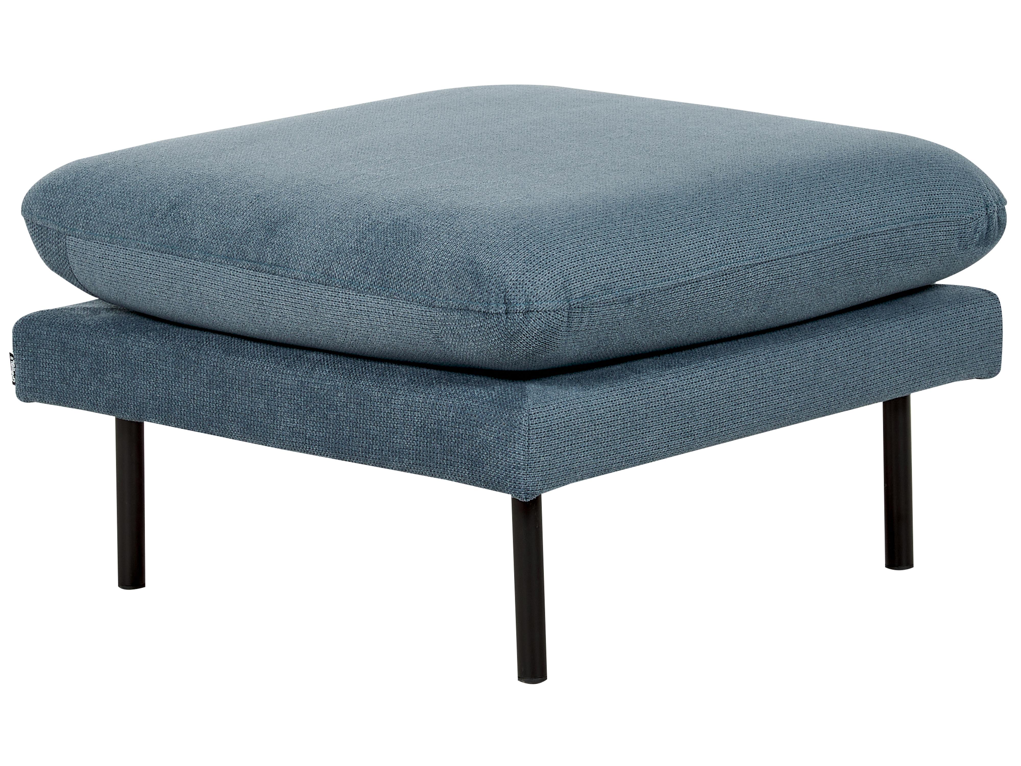 Ottomaan VINTERBRO Chenille Blauw