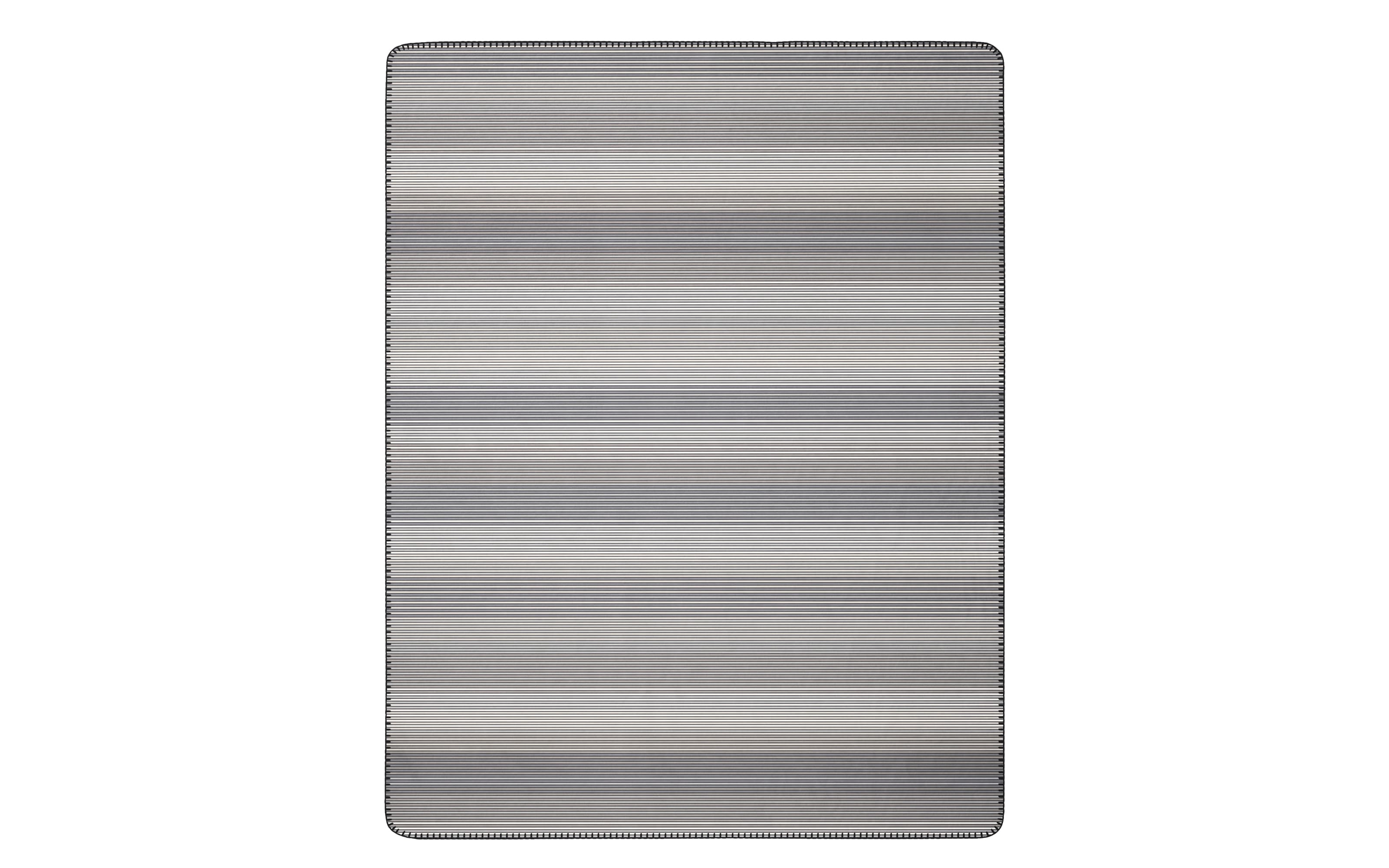Wohndecke Lines, grau, 150 x 200 cm