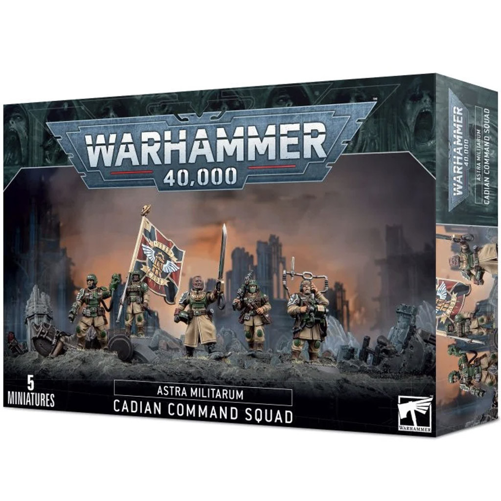 Warhammer 40K : Astra Militarum - Cadian Command Squad