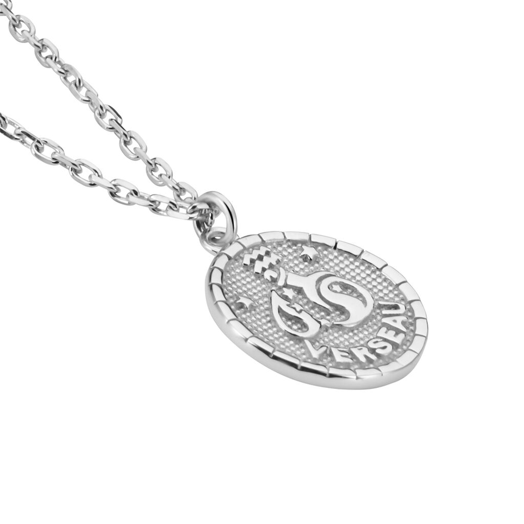 Collier Argent Blanc Hosni
