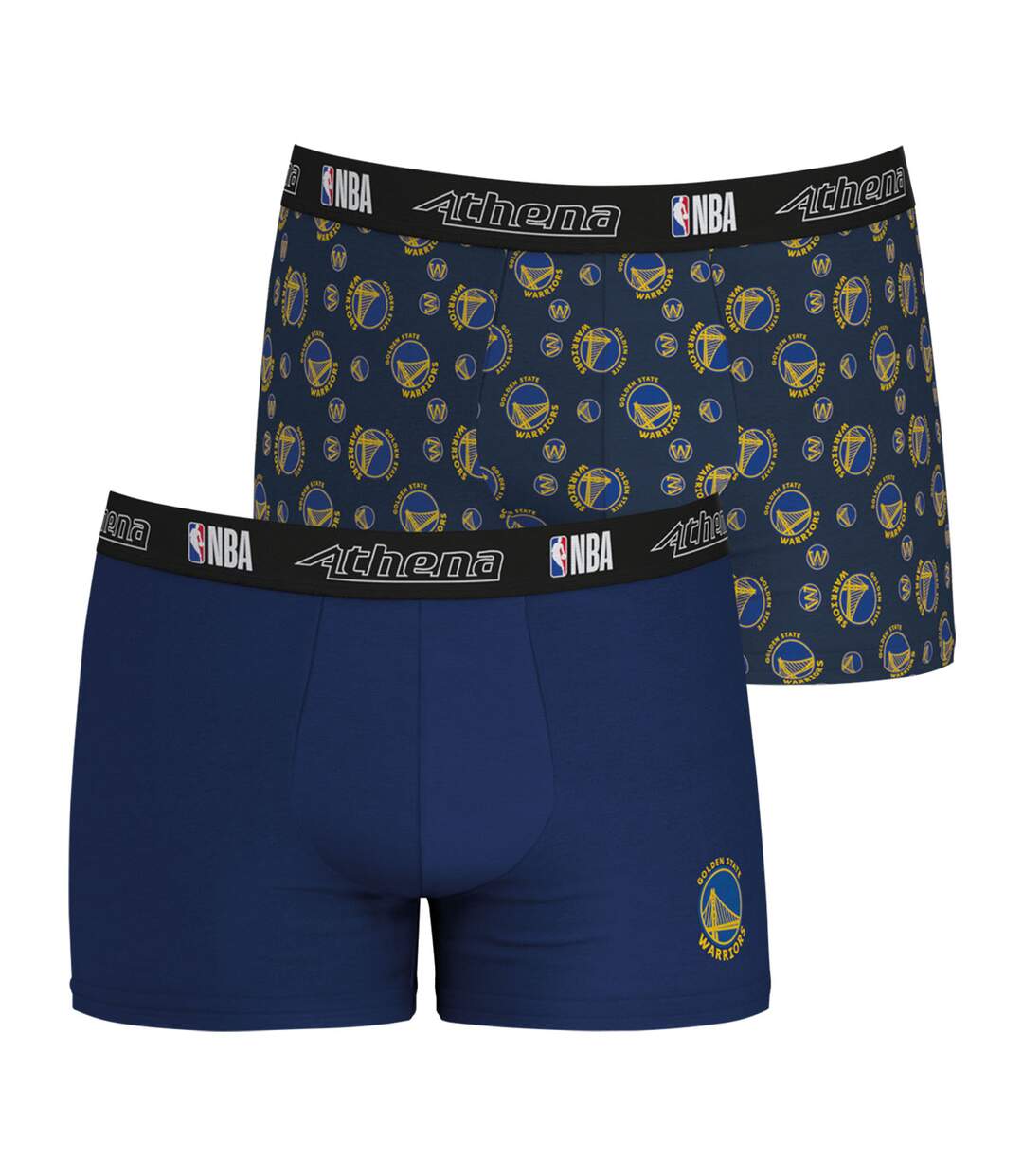 Lot de 2 boxers homme NBA WARRIORS