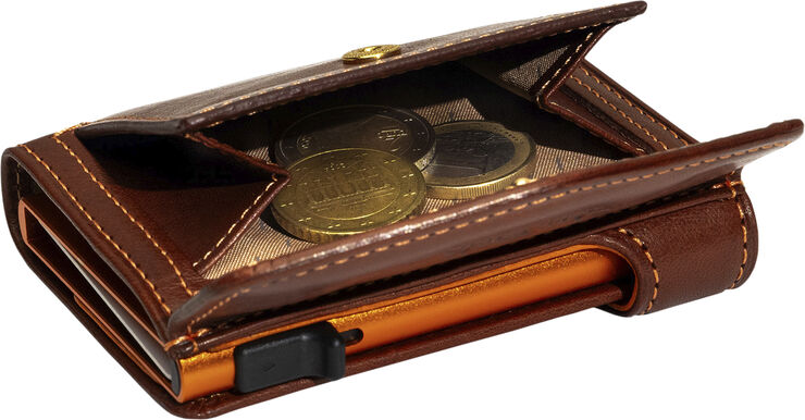 Tony Perotti Furbo cardholder with banknote and coin pocket Db