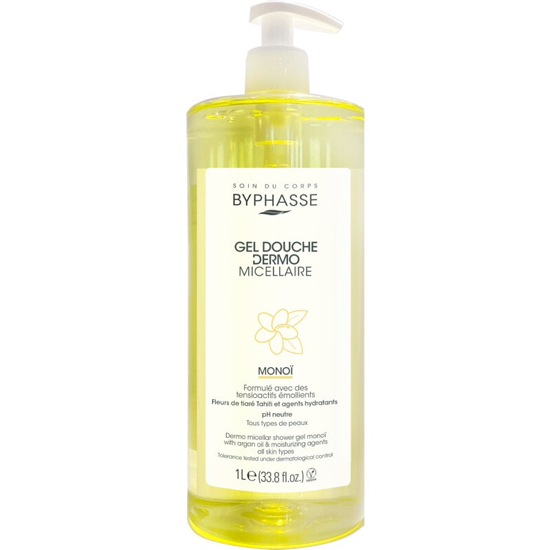 Gel douche dermo-micellaire - Monoï - 1 L