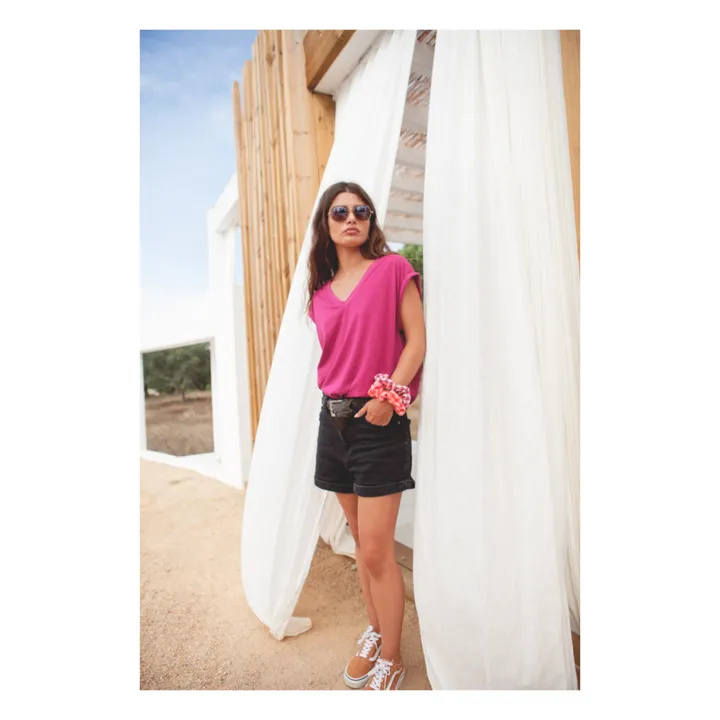 Marlot Paris T-Shirt July - Collection Femme | Rose Berry