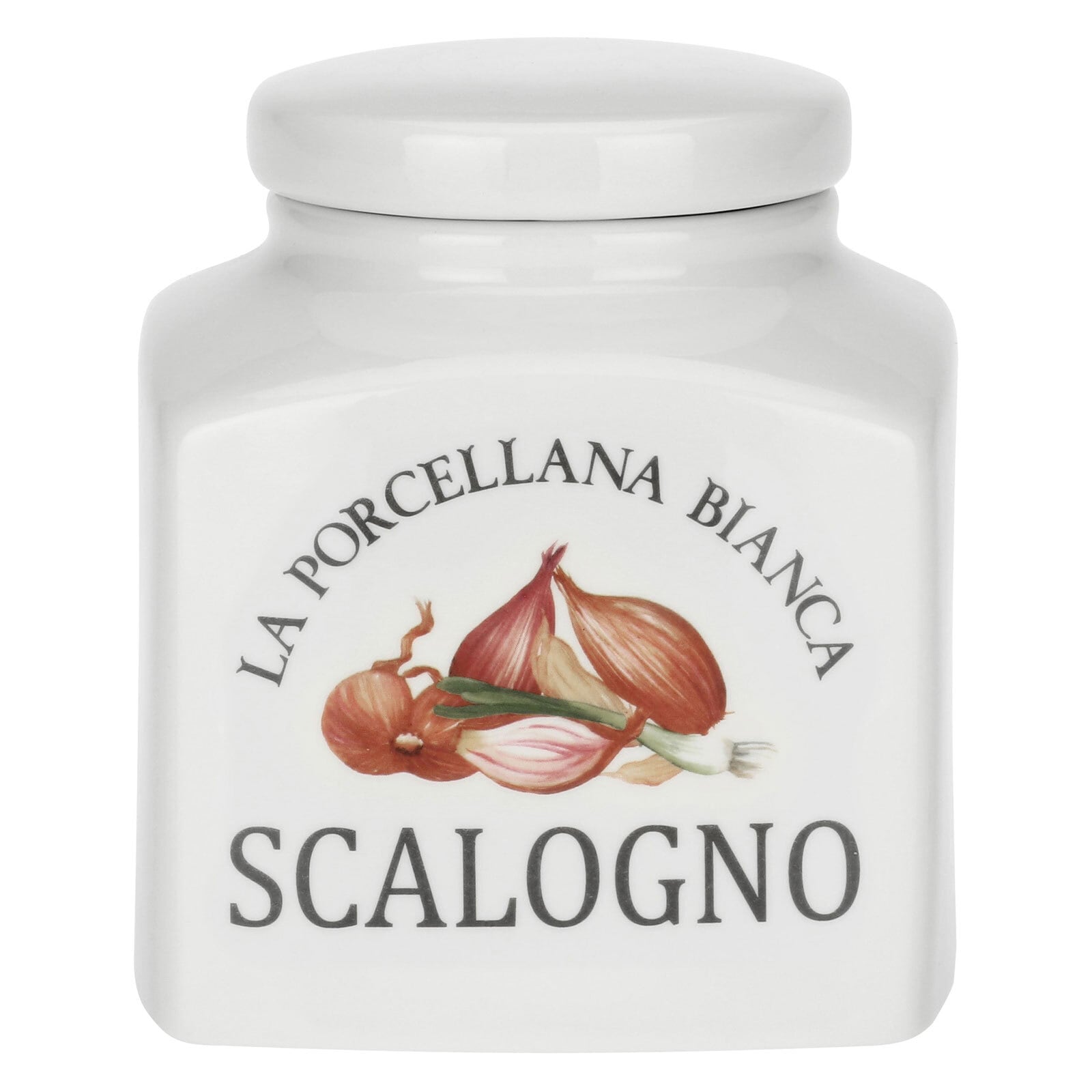 LA PORCELLANA BIANCA Vorratsdose CONSERVA Scalogno 1,8 Liter