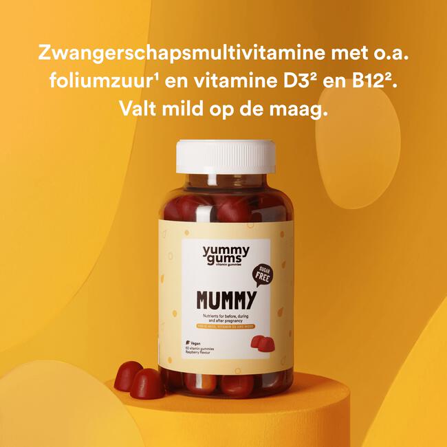 Yummygums Mommy Suikervrij 60 stuks