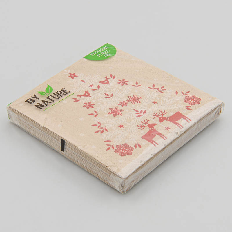 20 serviettes recyclées 'Scandinavie'