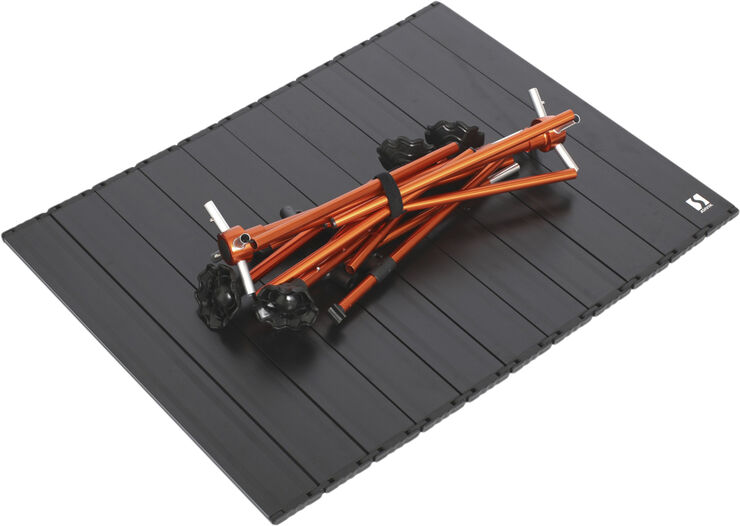 Asivik Asivik Camp Alu Folding Campingbord Sort