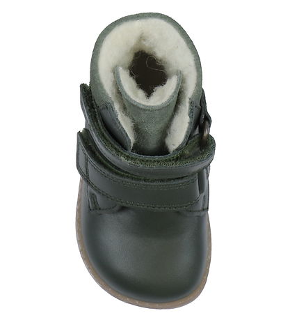 Bundgaard VinterStøvler - Rabbit Strap Tex - Bottle Green