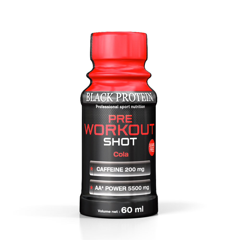 BLACK-PROTEIN Pre Workout Shot