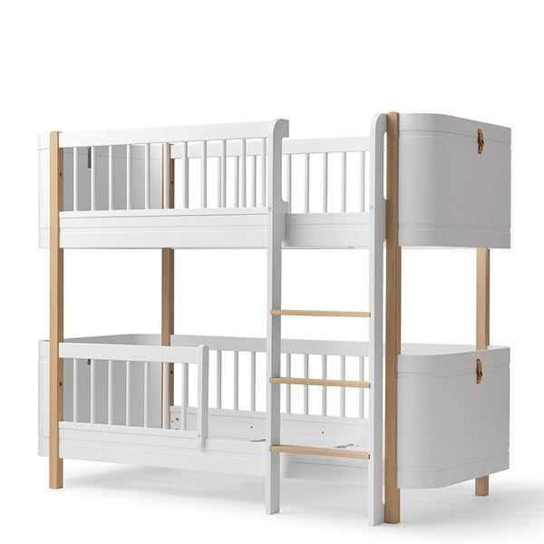 Køb Oliver Furniture Wood Mini+ Halvhøj Køjseng Hvid/Eg