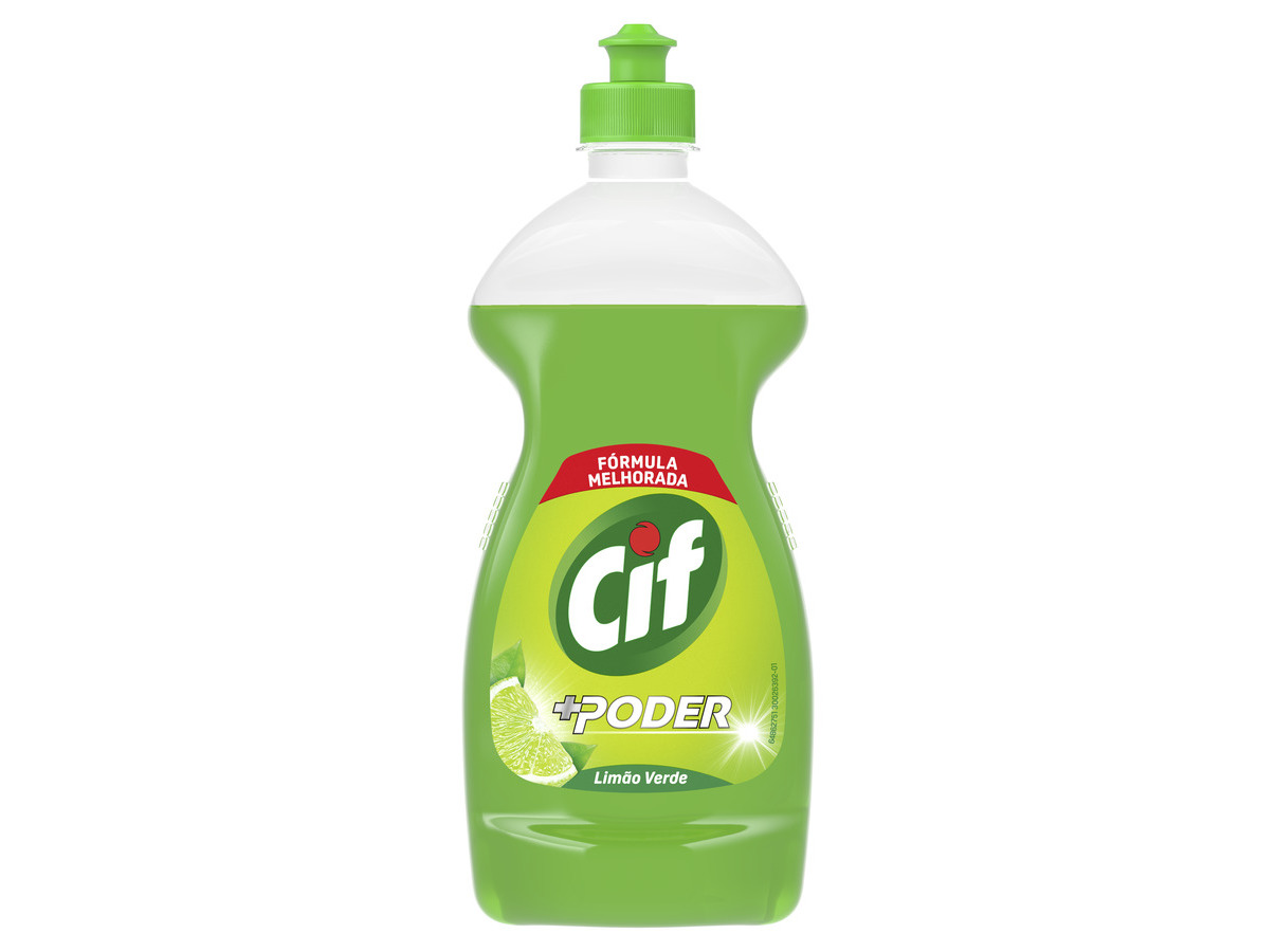 DETERGENTE CIF LOIÇA MANUAL CONCENTRADO LIMÃO VERDE 600ML