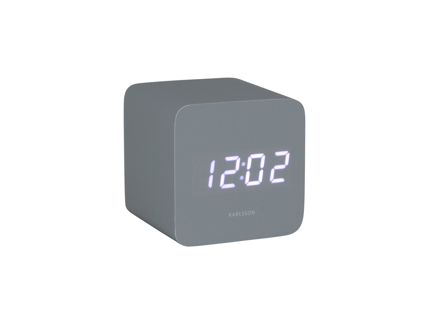 Alarm clock Spry square LED mouse grey