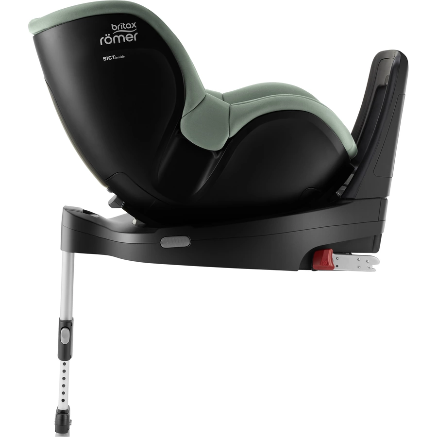 Britax Römer Reboarder Dualfix 3 i-Size Jade Green inklusive Flex Base iSENSE
