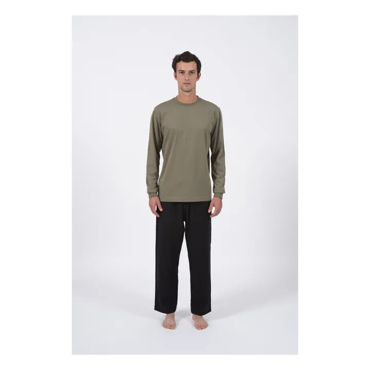 Talc T-shirt Manches Longues Sagace | Vert kaki