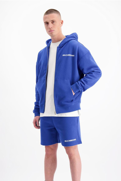 Black Bananas blauwe heren vest