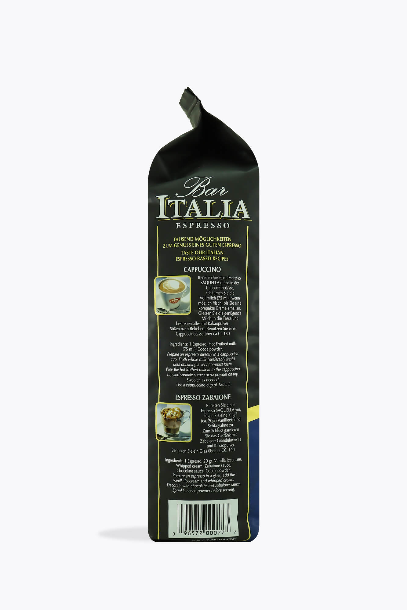 Saquella Bar Italia Gran Gusto 1kg