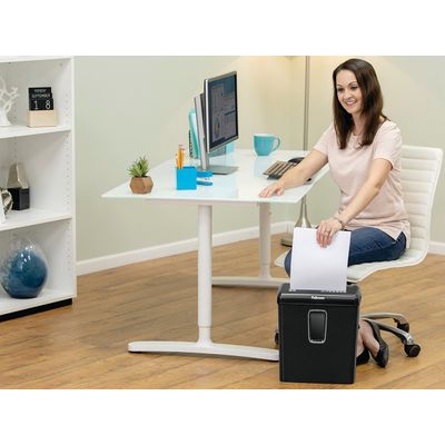 Fellowes Powershred P-30C - destructeur de documents coupe croisée - 6 feuilles - Corbeille 15 litres