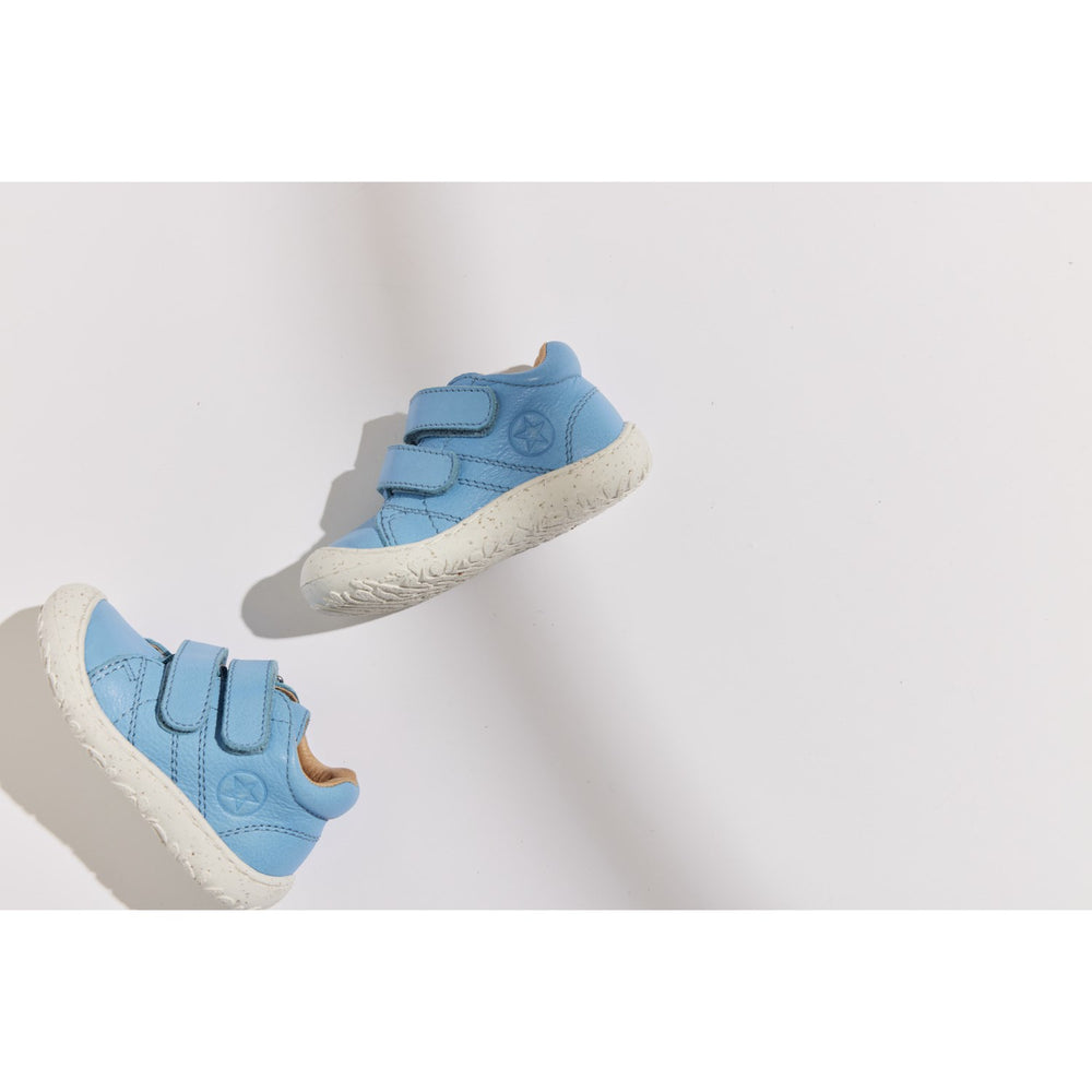 Køb Bisgaard Azure Blue Barefoot Hale V First Step Sko