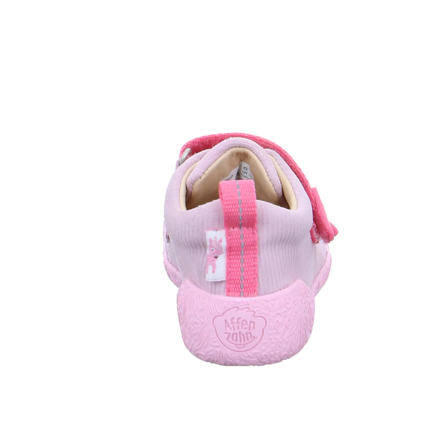 AFFENZAHN Lauflernschuh Rosa Leder  Krabbelschuh